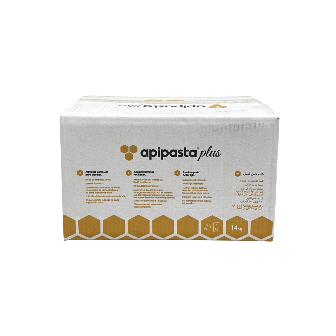 Apipasta Plus 14 kgs - caixa com 14 unidades