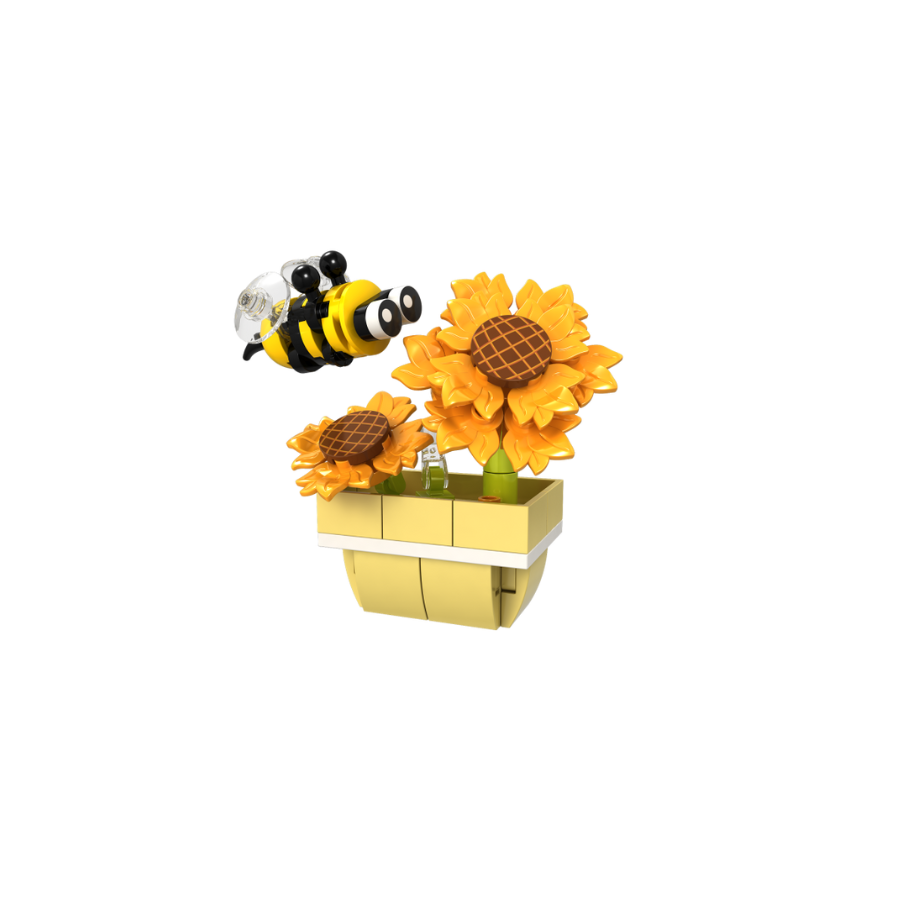 Vista lateral e frontal