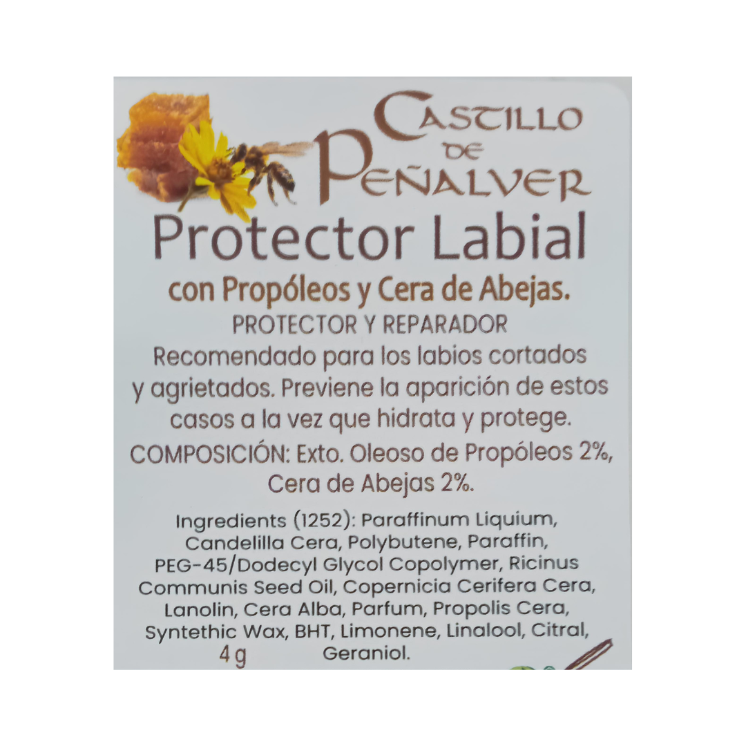 Bálsamo labial com cera de abelha