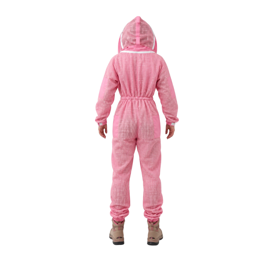 Fato de Apicultor 3 Camadas Rosa JGS