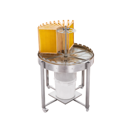 Carrossel rotativo profissional para 30 quadros de mel Ø900 mm (W20670)