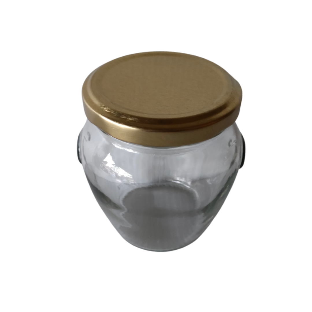 Vista lateral do Frasco orcio 1kg, 720ml TO82