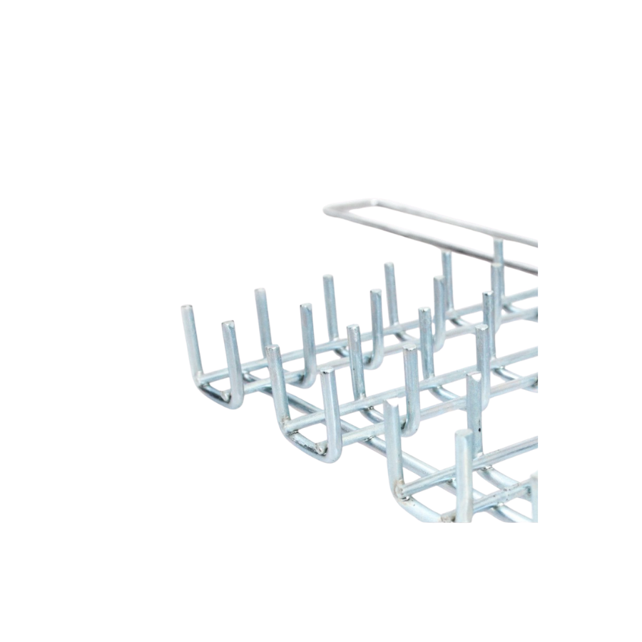 Vista lateral da grelha PIKI-GRILL Antiaderente 35,5×31×2,5 cm