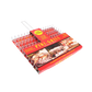 Vista lateral da Grelha PIKI-GRILL Antiaderente 35,5×31×2,5 cm
