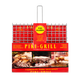 Vista frontal da Grelha PIKI-GRILL Antiaderente 35,5×31×2,5 cm