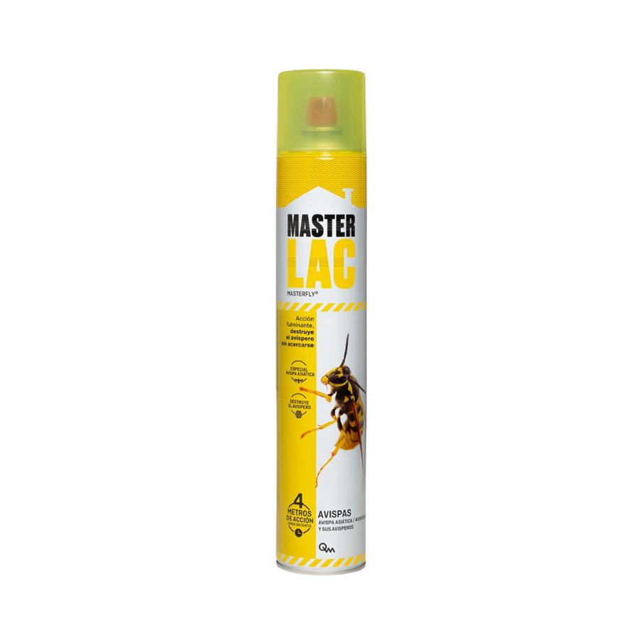 Vista frontal do Inseticida para Vespas e Vespa Asiática MasterFly