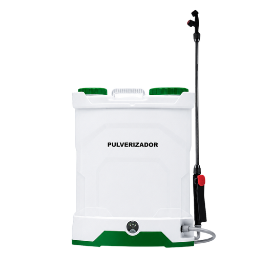 Vista frontal do Pulverizador a bateria 16 L