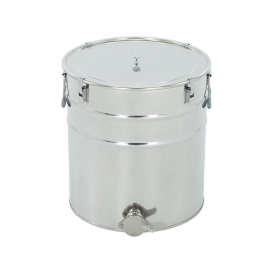 Vista frontal do Tanque de Decantação em Aço Inoxidável 50L (W712_K)