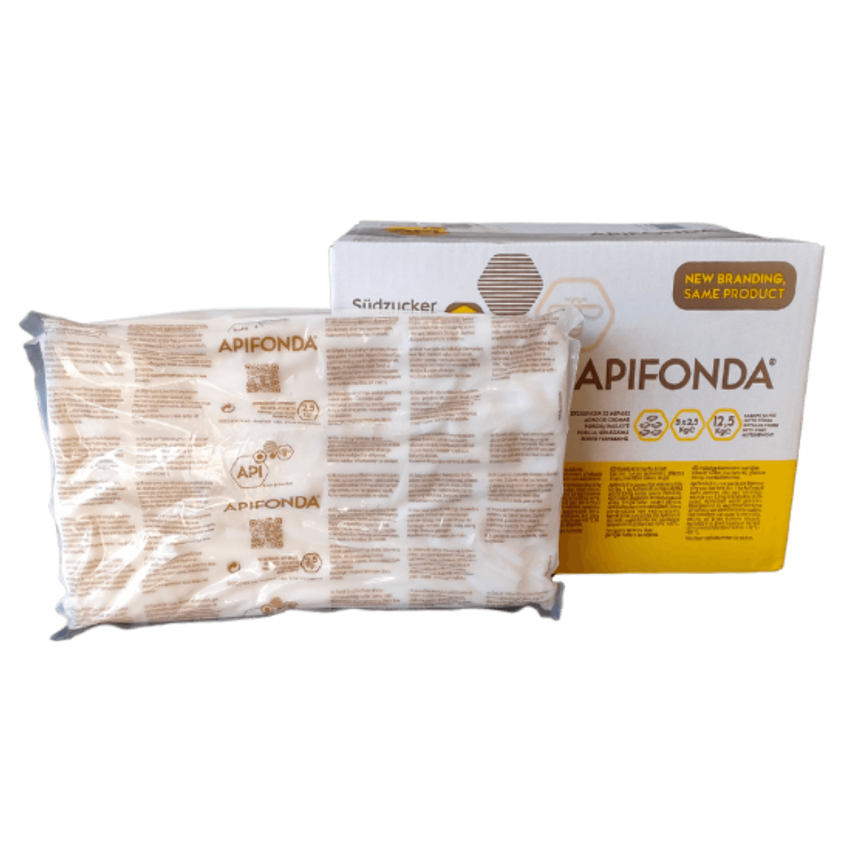 Apifonda alimento de manutenção para abelhas, caixa de 5 unidades