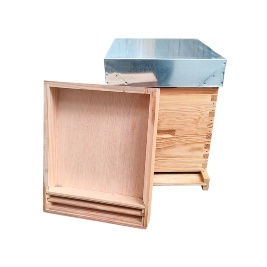 Colmeia Dadant Malhete com Alimentador em Madeira