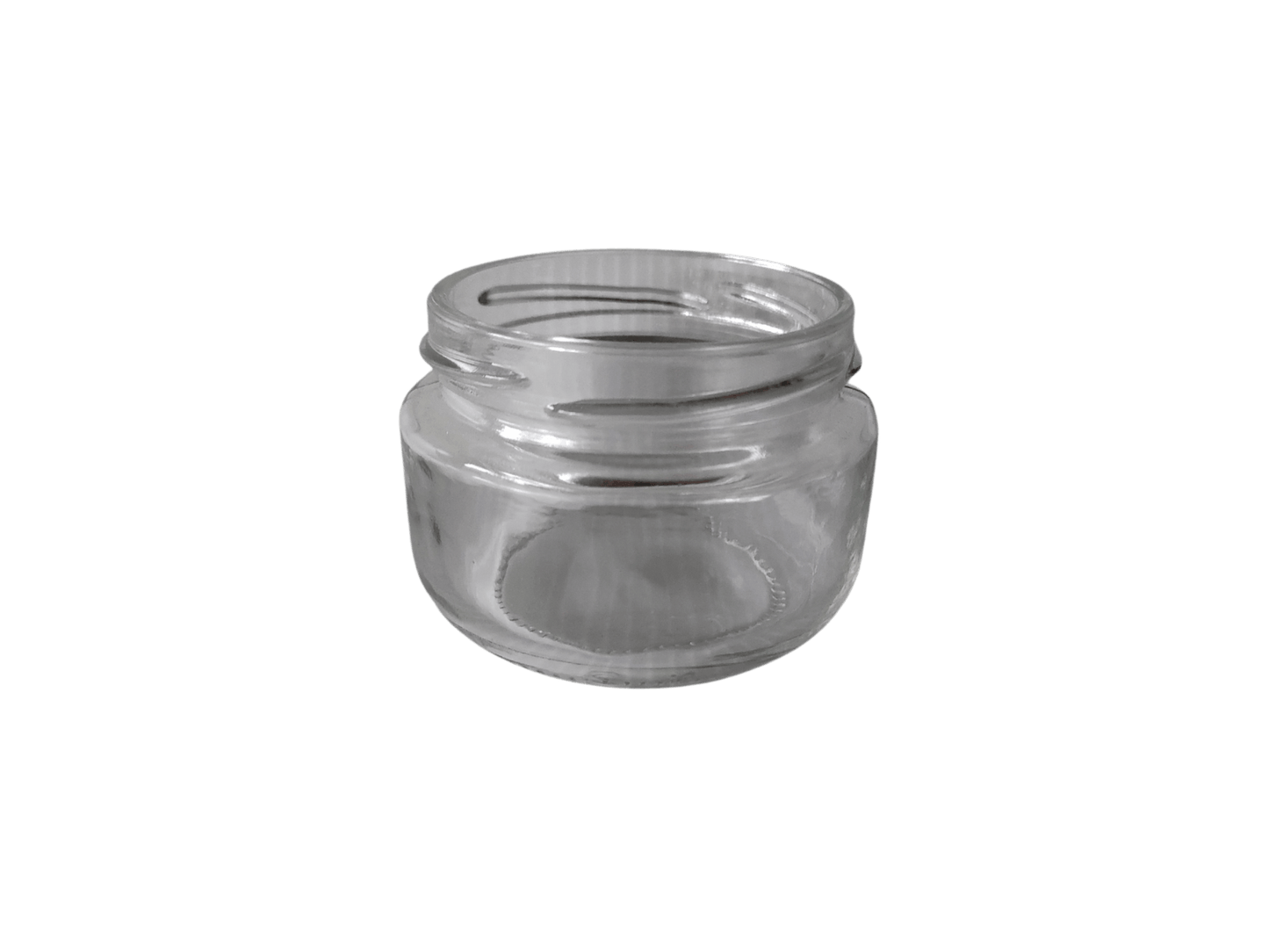 Frasco de vidro natura 138ml