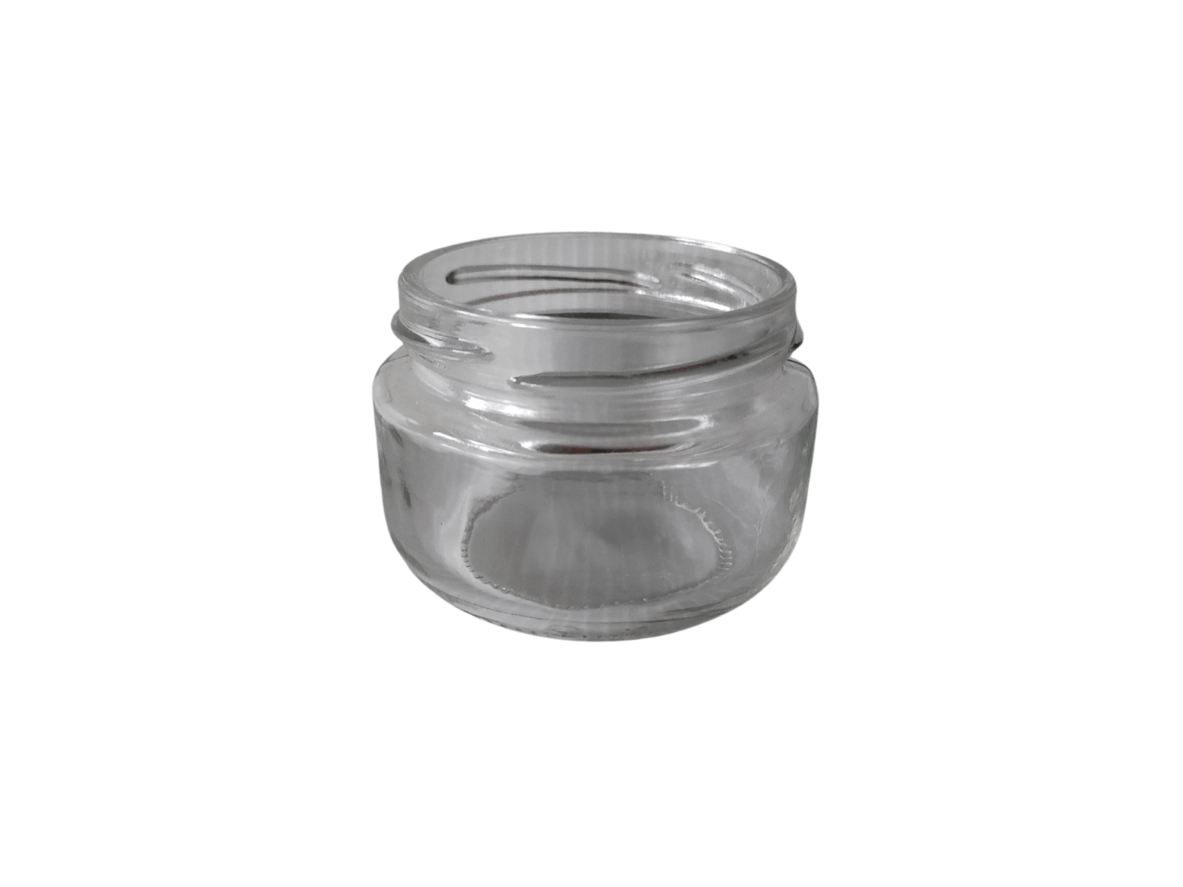 Frasco de vidro natura 138ml