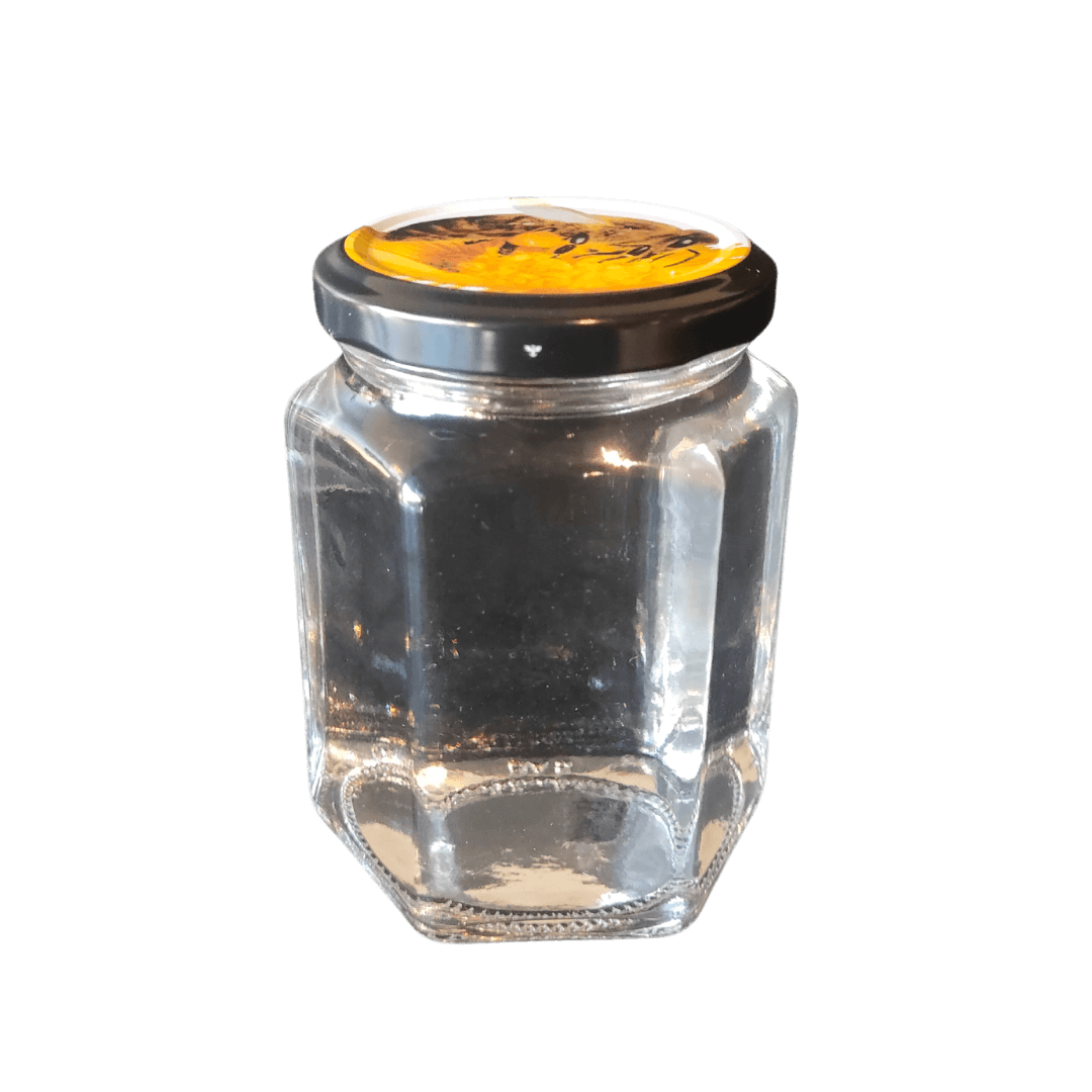 Frasco Hexagonal de Vidro 290 ml TO63
