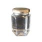 Frasco Hexagonal de Vidro 290 ml TO63