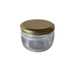 Frasco de vidro natura 138ml