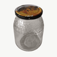 Frascos de vidro de favos 1kg com tampa TO77 abelha
