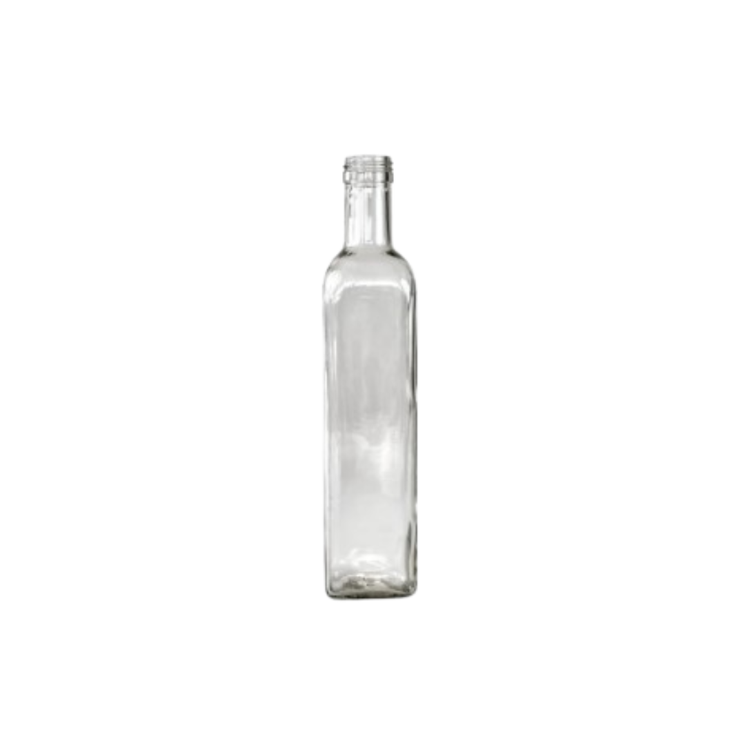 Garrafa para licor quadrada 250ml