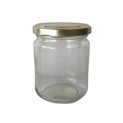 Frasco de Vidro Liso 1/4kg TO63