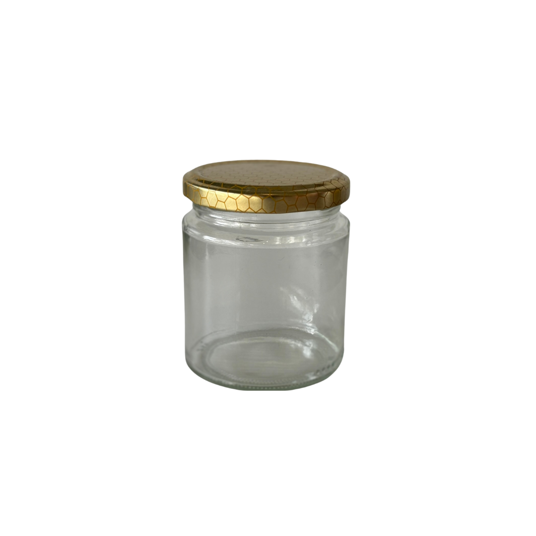 Frasco de vidro JGS B250 250 ml TO66 favos