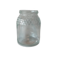 Frasco de vidro JGS com relevo de favos 1 kg TO77 – vista frontal
