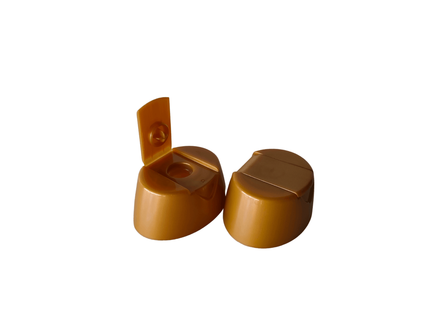 Tampa Doseadora PET Dourada para Mel