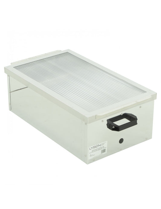 Vista lateral Cerificador Solar Inox - Lyson