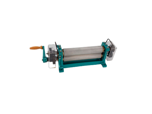 Vista frontal da Moldadora Cera Rolos com Favos