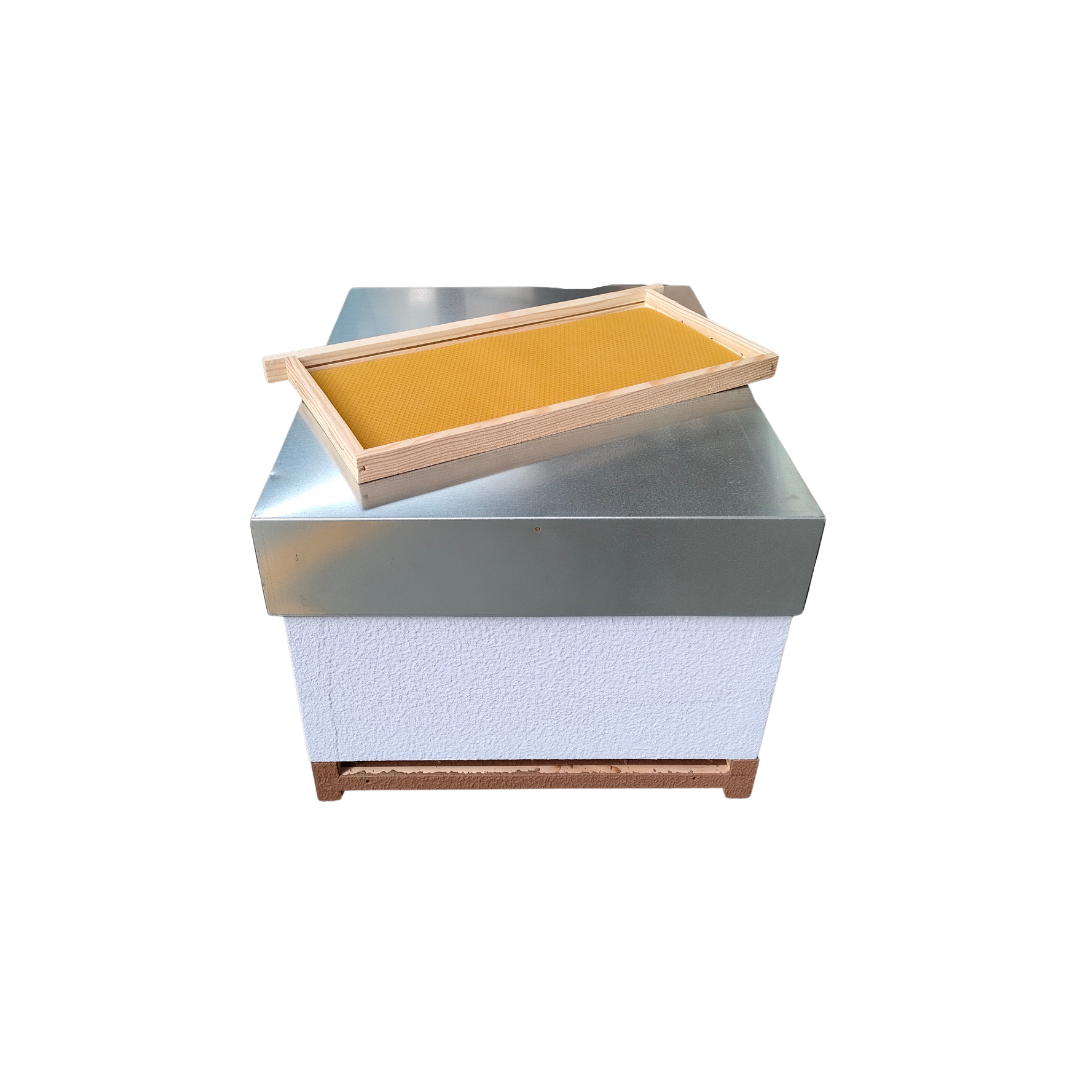 Colmena Langstroth sin Alza con Cera