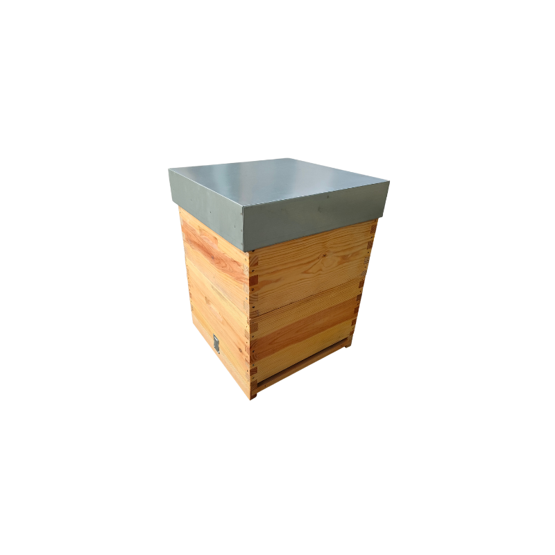 Ruche réversible Gavel avec plateforme en bois