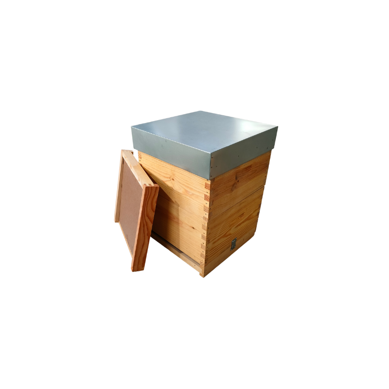 Ruche réversible Gavel avec plateforme en bois