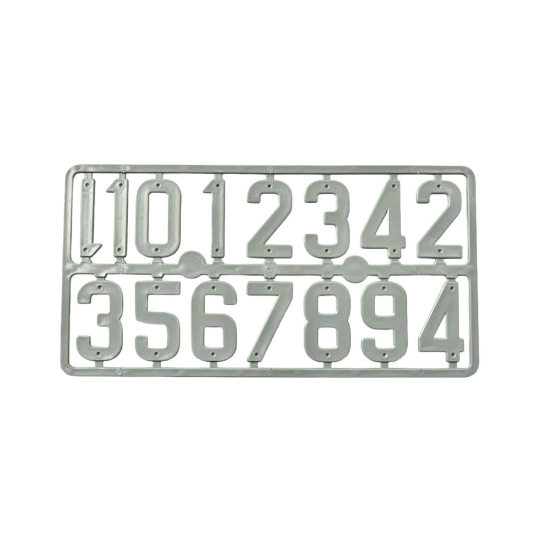 Números Plástico JGS beekeeping