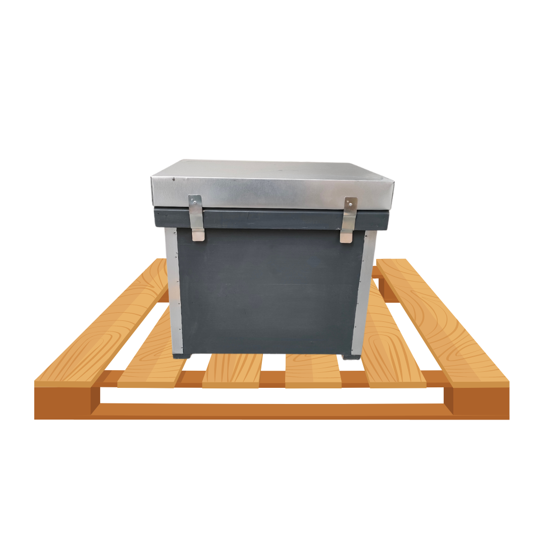 Palete com 16 Colmeias Layens Tinta